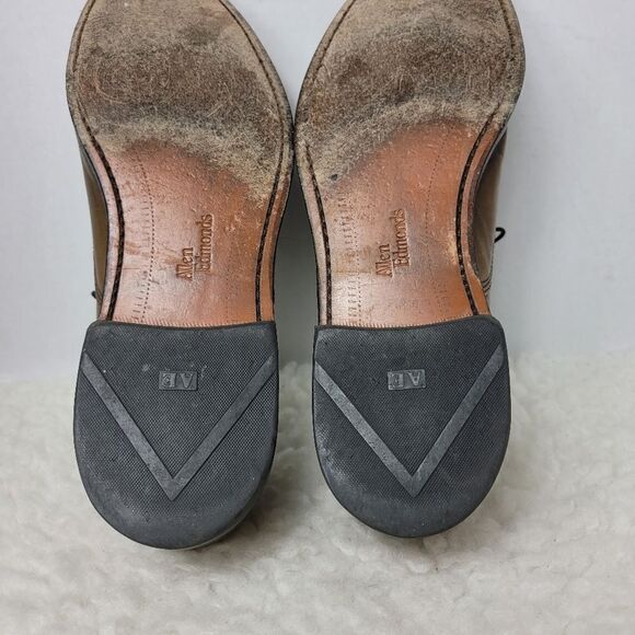 Allen Edmonds Park Ave Men’s Shoes Size 9.5 Bourbon Cap Toe Oxford Leather - Picture 11 of 11